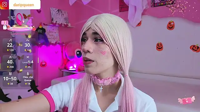 DaripQueen online show from 10-16-25, 01:45