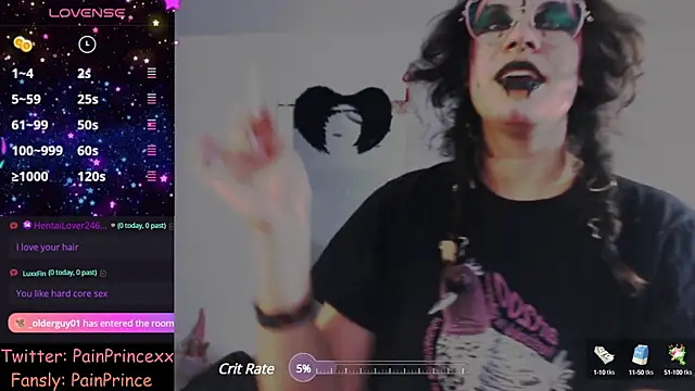 pain princee online show from 01-15-25, 11:51