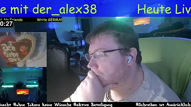 der alex38 online show from 03-14-25, 08:49