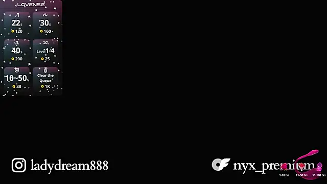 Ladydream1 online show from 07-31-26, 01:16