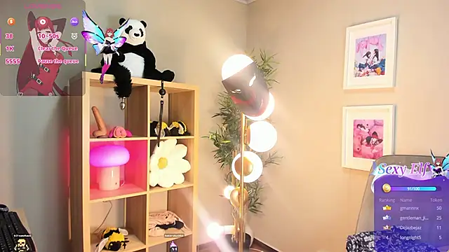 HakuRukushka online show from 03-21-25, 03:01