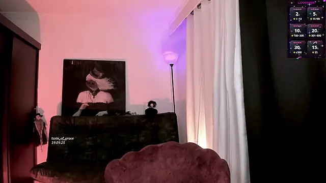 Snapshot of Taste_of_Grace chatting on 09-19-25, 09:59 Taste of Grace online show from 09-19-25, 09:59