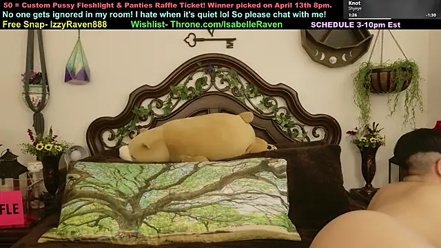 IsabelleRaven online show from 04-07-26, 09:15