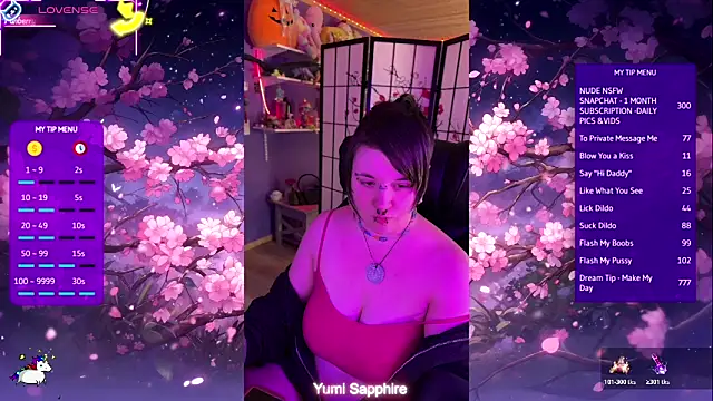 yumi sapphire online show from 04-27-26, 09:24