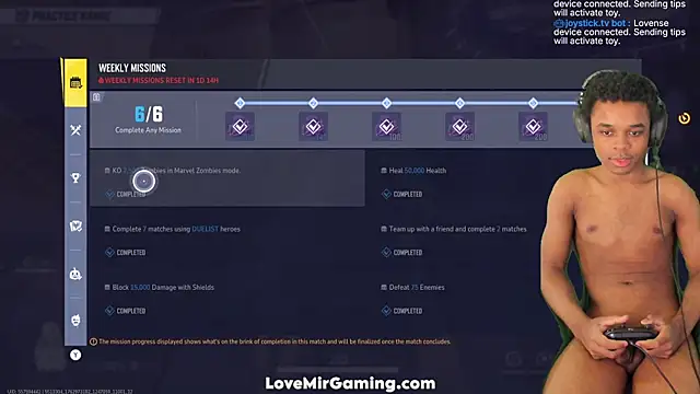 lovemirgaming online show from 11-12-25, 06:52