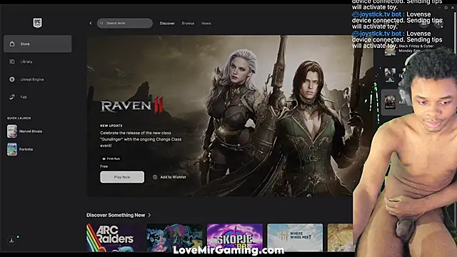 lovemirgaming online show from 11-21-25, 09:24