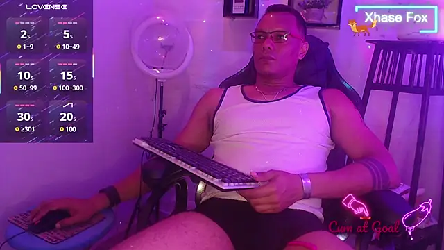 Snapshot of XhaseFoX chatting on 02-13-25, 03:18 XhaseFoX online show from 02-13-25, 03:18