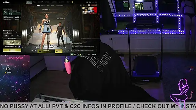 Gamergirl-Linela online show from 03-22-25, 01:22