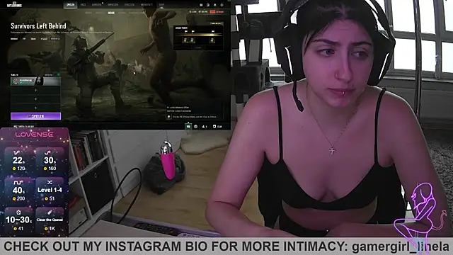 Gamergirl-Linela online show from 09-26-25, 03:16