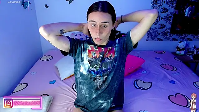 Snapshot of Malud09 chatting on 10-28-25, 01:03 Malud09 online show from 10-28-25, 01:03