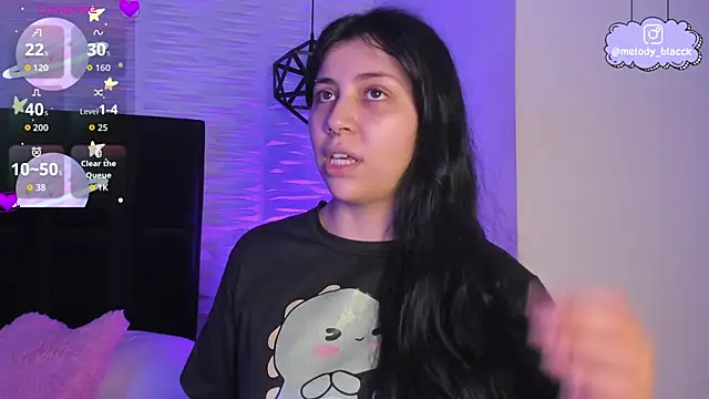 Melody Black  online show from 12-16-25, 08:03