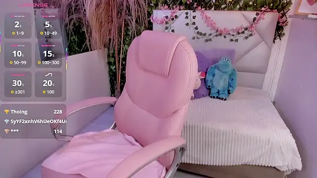 Abby Piink online show from 12-19-25, 04:52