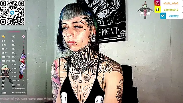 d3m0ny0 0 online show from 07-24-26, 04:21