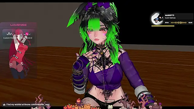 Bowsette Cami online show from 10-23-25, 03:22