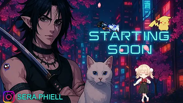 Seraphiell online show from 12-16-25, 01:10