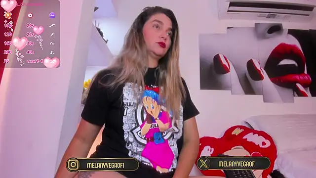 MelanyVegas online show from 01-16-26, 08:40