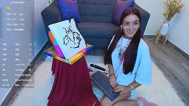 Snapshot of ViolethRosse chatting on 10-14-25, 07:14 ViolethRosse online show from 10-14-25, 07:14