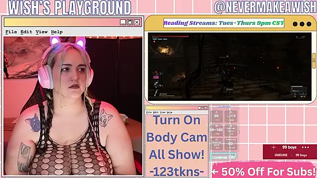 nevermakeawish online show from 03-07-26, 05:37