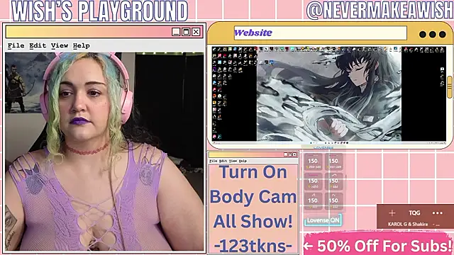 nevermakeawish online show from 03-15-26, 09:37