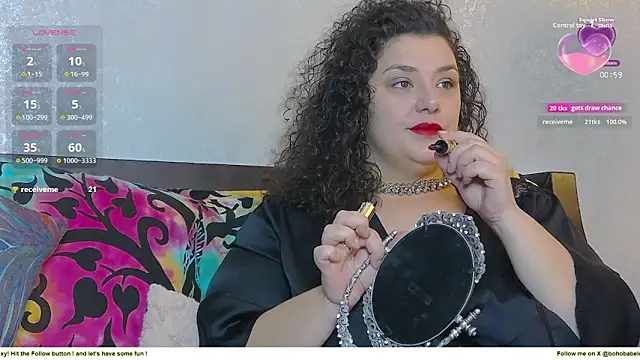 Snapshot of BohoBabeLexy chatting on 09-26-25, 07:01 BohoBabeLexy online show from 09-26-25, 07:01