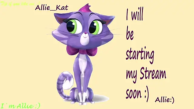 Allie Kat online show from 05-24-26, 01:27