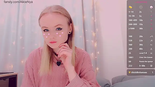AliceNya cute online show from 02-21-26, 05:30