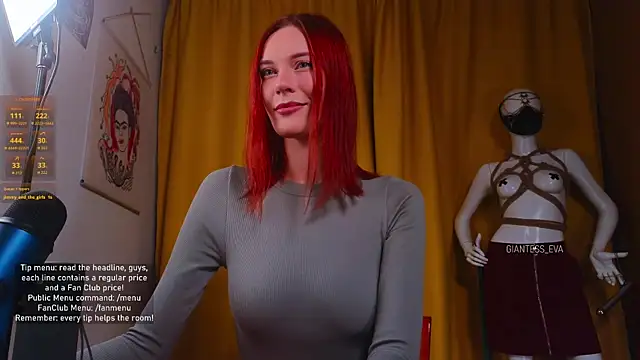 Snapshot of Giantess_Eva chatting on 11-12-25, 05:46 Giantess Eva online show from 11-12-25, 05:46