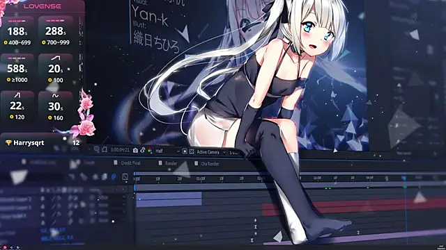 feifei1 L online show from 04-25-26, 02:47