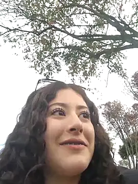 Snapshot of Sasha_and_Lena_outdoors chatting on 10-14-25, 09:48 Sasha and Lena outdoors online show from 10-14-25, 09:48