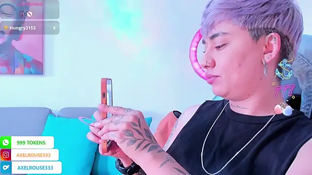 AxelRouse3 online show from 04-18-26, 07:58