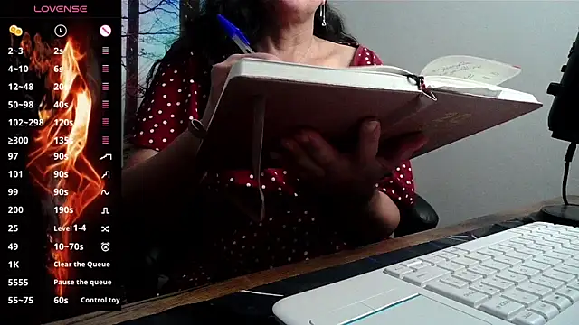 Whisperingfire online show from 06-12-26, 08:08