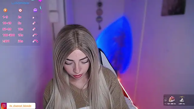 channel blondee online show from 03-13-26, 08:26