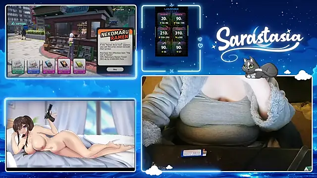 Sarastasia417 online show from 07-08-26, 07:29