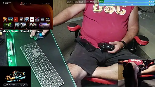 Snapshot of DeanonCam chatting on 07-26-26, 03:08 DeanonCam online show from 07-26-26, 03:08