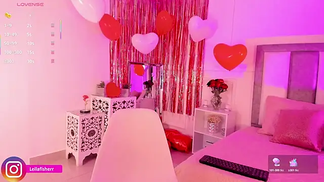 Leilafisherr online show from 02-13-26, 09:11