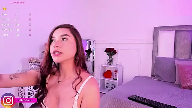 Leilafisherr online show from 03-10-26, 09:20