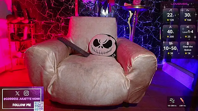 GoddessJulietteNoiir online show from 04-07-26, 10:59