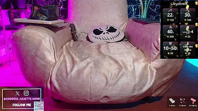 GoddessJulietteNoiir online show from 04-25-26, 11:13