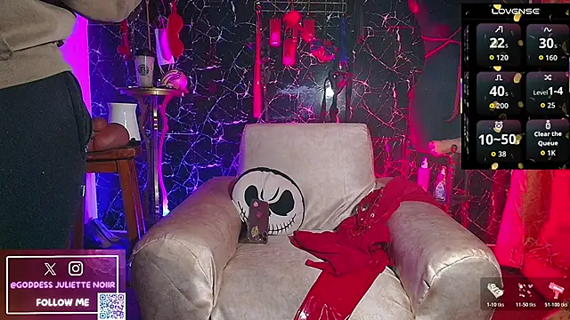 GoddessJulietteNoiir online show from 06-11-26, 10:46