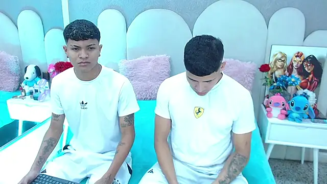 party duo boys online show from 03-25-26, 02:17