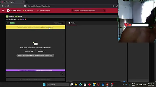 Snapshot of VazacGaming chatting on 03-28-26, 11:37 VazacGaming online show from 03-28-26, 11:37