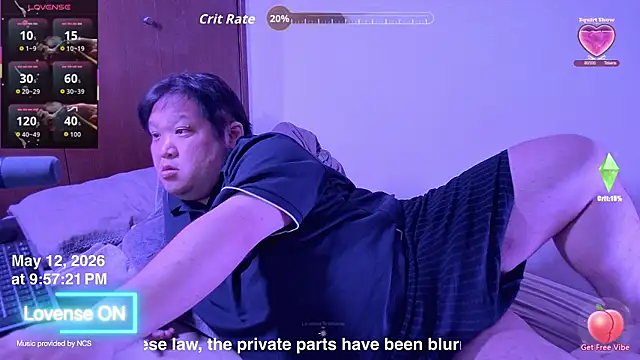 ChubbyBEAR039 online show from 05-12-26, 12:57