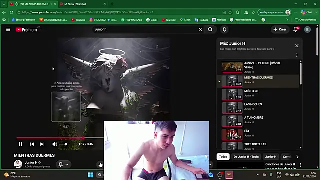 Snapshot of Patrick_Games chatting on 07-11-26, 11:57 Patrick Games online show from 07-11-26, 11:57