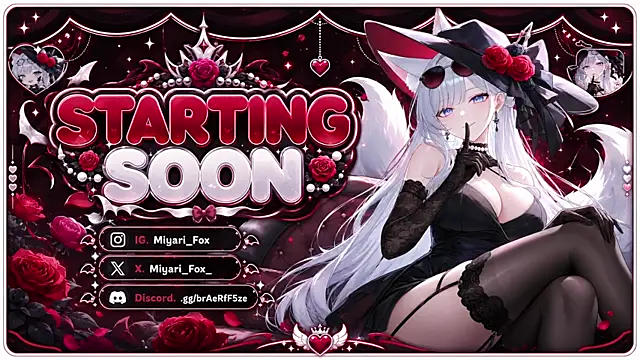 MiyariFox online show from 07-08-26, 05:56