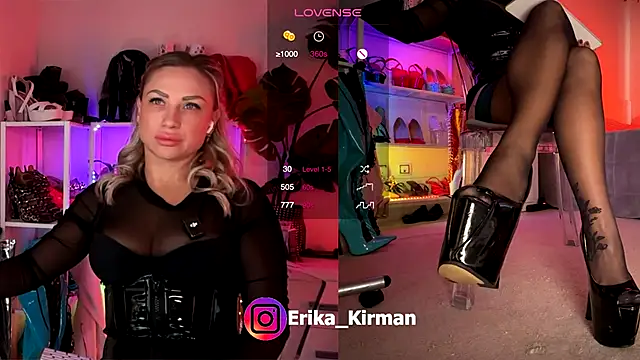 Snapshot of Erika_Kirman chatting on 10-24-25, 08:00 Erika Kirman online show from 10-24-25, 08:00