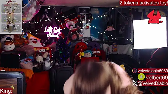 VelvetDiablo online show from 12-23-25, 01:25