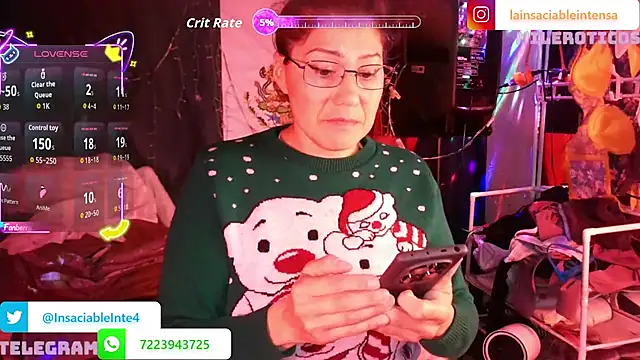 LaInsaciableIntensa online show from 04-13-26, 01:22