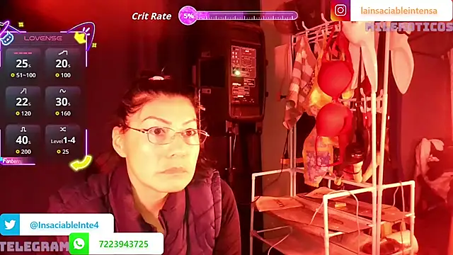 LaInsaciableIntensa online show from 04-16-26, 01:50