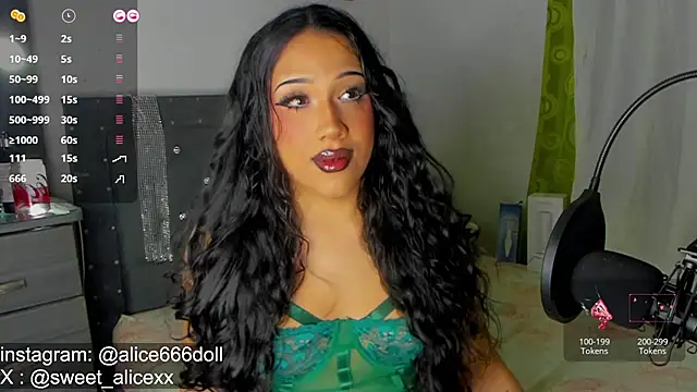 SWEET ALICEXX online show from 07-24-26, 09:35