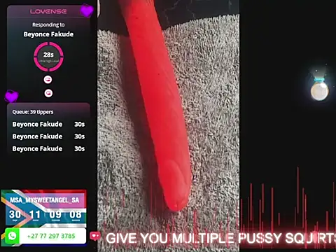 Snapshot of MySweetAngelsSA chatting on 10-29-25, 10:50 MySweetAngelsSA online show from 10-29-25, 10:50